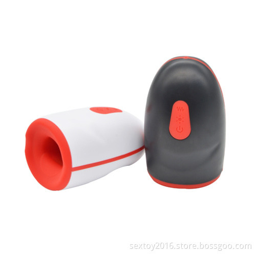 Male Masturbators Electric Masturbation Cup Pocket Pussy Vagina Pocket Intelligent Heating with 7 Mode Penis Massage Vibrator